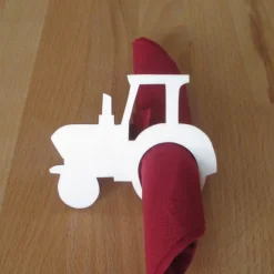Serviettenring Traktor Sebastian aus Holz
