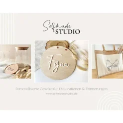 Serviettenringe aus Holz 43mm rund, Natur Buche – Perfekt für Hochzeit, Geburtstag & DIY-Deko