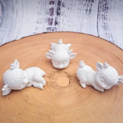 Süßes Baby Rentier aus Gießmasse – Deko & Geschenk – Drei Varianten