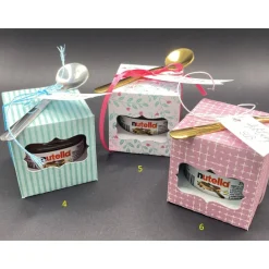 Süßes Mitbringsel Mini Nutella & Löffel