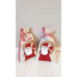 Süßes Nikolaussäckchen mit Namen, personalisiert, Nikolausbeutel