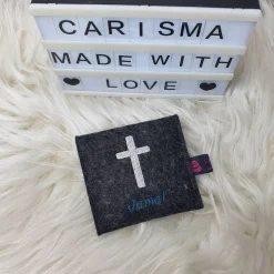 Set Gotteslobhülle Gottes Hand mit Rosenkranztasche