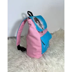 Set Kleid und passender Kindergarten Rucksack - mit oder ohne Namen - mit Wunschnamen Kinderrucksack - Tasche für Mädche