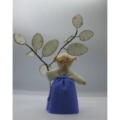 Silberling - Silberblatt - Mondviole - Blumenkind - Jahreszeitentisch - Waldorf Art - Herbst Dekoration - Art.Nr. HE7