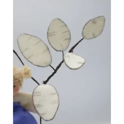 Silberling - Silberblatt - Mondviole - Blumenkind - Jahreszeitentisch - Waldorf Art - Herbst Dekoration - Art.Nr. HE7