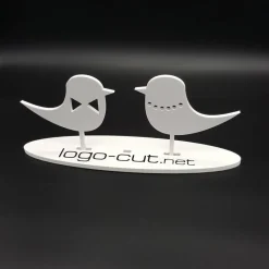 Silhouette Vögel Vögel Brautpaar