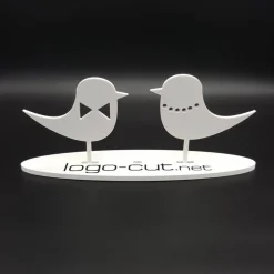 Silhouette Vögel Vögel Brautpaar