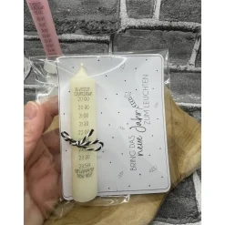 Silvester Countdown | Kerze | Mitbringsel |Gastgeschenk | Neujahr