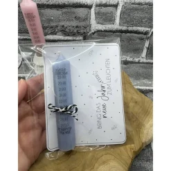 Silvester Countdown | Kerze | Mitbringsel |Gastgeschenk | Neujahr