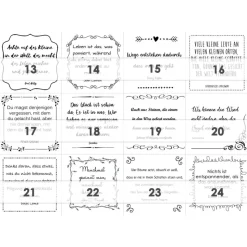 SINNSPRÜCHE Adventskalender Zitate Adventskalender Weisheiten Adventskalender Geschenk Adventkalender