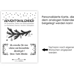 SINNSPRÜCHE Adventskalender Zitate Adventskalender Weisheiten Adventskalender Geschenk Adventkalender