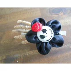 Skull Totenkopf Skeletthand Haarklammer gothic