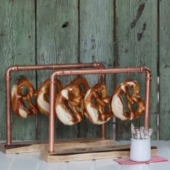 Snackständer mit Kupferrohr