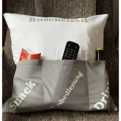 Sofa Kissen mit Taschen