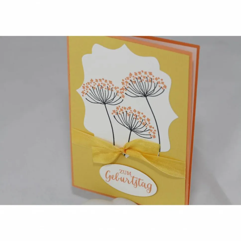 Sonnige Geburtstagskarte "Blumen"