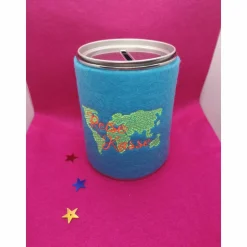 Spardose, Reise Kasse, Welt, Sparfuchs Geschenk, Sparbüchse, Geldgeschenk