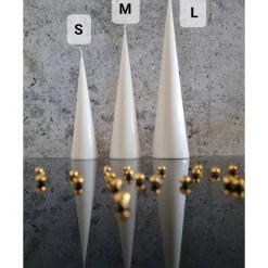 Spitzkerze I Minimalistisch I Dekorative Kerze Sojawachs I Handgefertigt