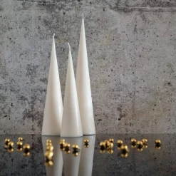 Spitzkerze I Minimalistisch I Dekorative Kerze Sojawachs I Handgefertigt