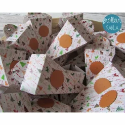 Spitztüten-Adventskalender "Bambi" zum Selbstbefüllen aus der Manufaktur Karla