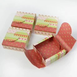 SQUARE BOX - ROT WEIHNACHTEN