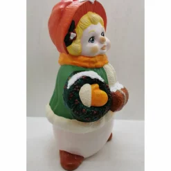 Süsse Schneefrau Madlen aus Keramik