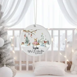 Süsser Anhänger zu Baby's erstem Weihnachtsfest