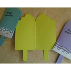 5St. Einladungskarten zum Kindergeburtstag Eistüte Eiskarte Eis Mädchen oder Jungen Einladung Eisessen