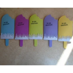 5St. Einladungskarten zum Kindergeburtstag Eistüte Eiskarte Eis Mädchen oder Jungen Einladung Eisessen