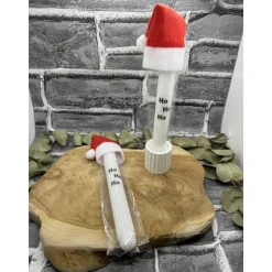 Stabkerze | Weihnachtskerze | Kerze | HoHoHo | mit Mütze