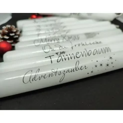 Stabkerze mit individuellem Text