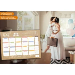 Stadt Land Fluss Baby als lustiges Babyparty Spiel • 20 (un) typische Fragen • Für Mädchen & Jungen • CreativeRobin