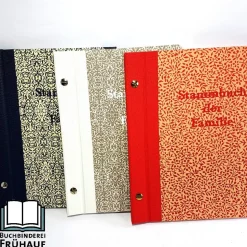 Stammbuch der Familie DIN A5 verschiedene Farben