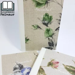 Stammbuch der Familie Standardformat Rosen verschiedene Farben