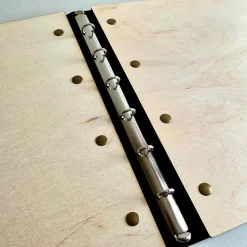 Stammbuch mit Ledereinband, Gravur Liebesbaum, Behördenformat, Familienbuch