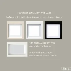 Steinbild „Hab dich so lieb“ – Persönliches Geschenk für Herzensmenschen & Partner