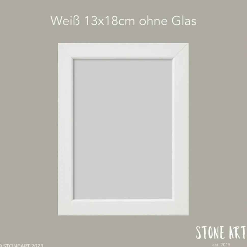 Steinbild zum Geburtstag – Individuelles Geschenk mit Wunschzahl & Spruch