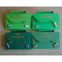 4St.Einladung zur Einschulung Schulanfang Einladungskarten Jungen und Mädchen Einladungen Schule Einladung