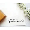 Stempel "Adventszauber" für kleine Weihnachtsgeschenke oder Weihnachtskarten