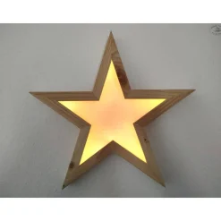 Stern aus Holz / Weihnachtsstern / Holzstern