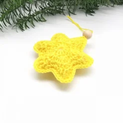 Sternanhänger, Christbaumschmuck Sterne gehäkelt, Tannenbaumanhänger, Dekoration  zu Weihnachten, Advent, Türschmuck