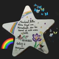 Sternenglanz auf der Blumenwiese - Einzigartige Grabdeko für unvergessliche Momente