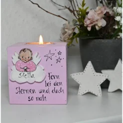 Sternenkind Trauerlicht – Andenken & Trostspender für Sternenkindeltern, Gedenklicht