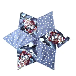 Sternmitteldecke, Adventsdecke Tischläufer Stern