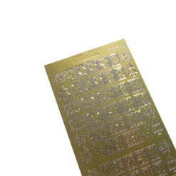 Sticker Adventskalenderzahlen