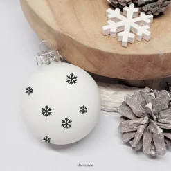 Sticker für Weihnachtskugeln "Merry Christmas" HOHOHO, NUR AUFKLEBER, verschiedene Motive, Farbe personalisierba