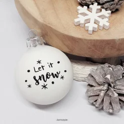 Sticker für Weihnachtskugeln 