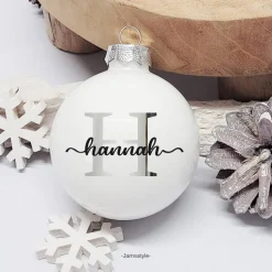 Sticker für Weihnachtskugeln 