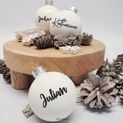 Sticker für Weihnachtskugeln 