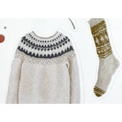 Sticker Skandi Winter 1 | Sweden | Aufkleber Bulletjournal | Journal Sticker | Skandinavien Sverige | Boho