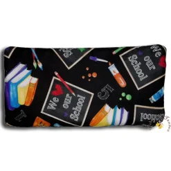 Stiftemäppchen Federmäppchen School is Cool personalisiert mit gesticktem Namen Geschenkidee Schlamperetui